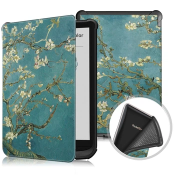 Чохол Galeo TPU Print для Pocketbook 606, 628 Touch Lux 5, 633 Color Almond Blossom
