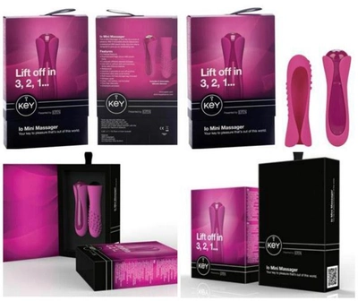 Вибромассажер Key Lo Mini Massager цвет розовый (12802016000000000)