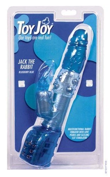 Вібратор Jack the rabbit blueberry blue (Toy Joy) (02234000000000000)
