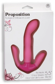 Потрійний вібратор NMC Proposition Romance Embraces Love колір рожевий (14268016000000000)