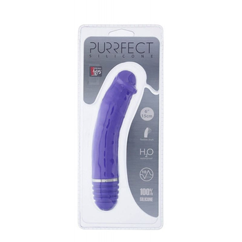 Вибратор Purrfect Silicone Vibrator 6 inch цвет фиолетовый (15941017000000000)