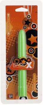 Вибратор BasicX 6 inch цвет салатовый (08662011000000000)