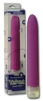 Вельветовий вібратор колір фіолетовий (06034017000000000)