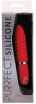Вибромассажер Purrfect Silicone Vibrator 3inch Red (15332000000000000)