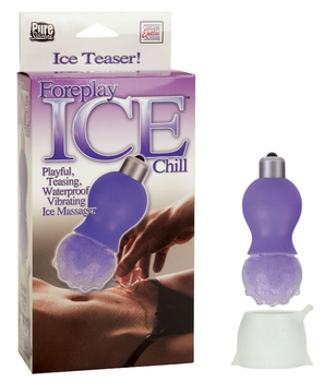 Ледяной вибратор California Exotic Novelties Foreplay Ice Chill цвет фиолетовый (12944017000000000)