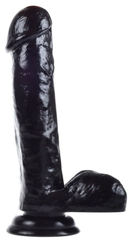 Фалоімітатор Jelly Studs колір чорний (18981005000000000)