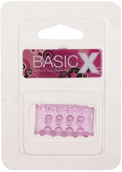 Насадка на пенис Basicx TPR Sleeve 0.7 Inch цвет розовый (05793016000000000)