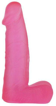 Фалоімітатор Dreamtoys XSkin 6 PVC dong Transparent Pink, 13 см колір рожевий (+12633016000000000)