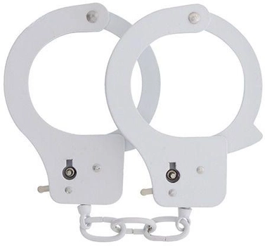 Наручники Bondx Metal Cuffs колір білий (15939004000000000)