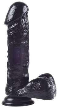 Фалоімітатор Jelly Studs колір чорний (18984005000000000)