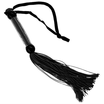 Плеть Large Rubber Whip цвет черный (12884005000000000)
