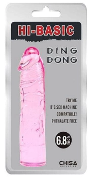 Фаллоимитатор Chisa Novelties Ding Dong 6.8 цвет розовый (20605016000000000)