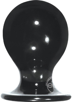 Анальна пробка Orbite Pleasures Large, 6.8 см колір чорний (11845005 млрд)
