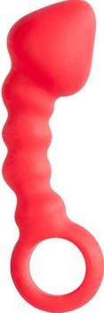 Анальна пробка Menzstuff Head Invader колір червоний (14988015000000000)