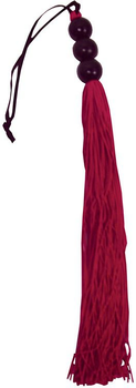 Плеть фиолетового цвета с бисером Medium Whip цвет бордовый (12358039000000000)