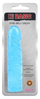 Фаллоимитатор Chisa Novelties Vivid Jelly Dildo цвет голубой (20648008000000000)