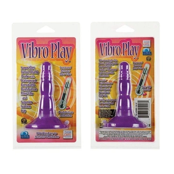 Анальная пробочка Vibro Play Purple (11234000000000000)