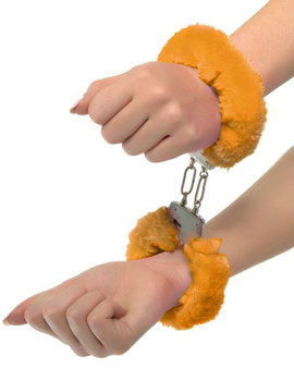 Наручники Neon Luv Touch Neon Furry Cuffs колір помаранчевий (05957013000000000)