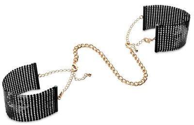 Наручники-манжеты Dеsir Mеtallique Cuffs цвет черный (15657005000000000)
