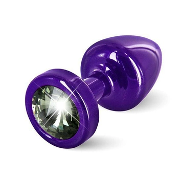 Анальная пробка Diogol Anni Butt Plug Round, 6,1см цвет фиолетовый (17198787000000000)