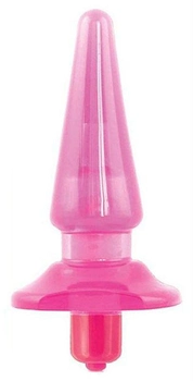 Анальная вибропробка Blush Novelties B Yours Basic Vibra Plug цвет розовый (16007016000000000)
