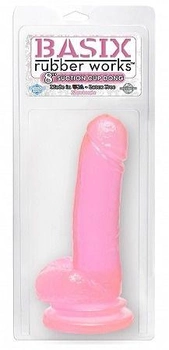 Фалоімітатор Basix Rubber Works 8" Suction Cup Dong (08814000000000000)