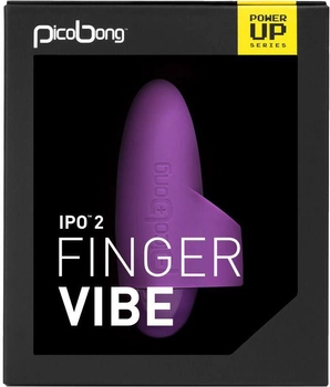 Вібратор з кріпленням на палець PicoBong Ipo 2 колір фіолетовий (+08887017000000000)