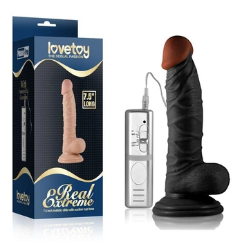 Вибратор Lovetoy Real Extreme 7,5 inch цвет черный (16875005000000000)