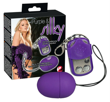 Виброяйцо с ПДУ You2Toys Purple and Silky Vibro (19772000000000000)