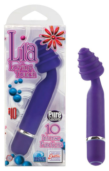 Мини-вибромассажер Lia Mini-Massager Collection Loving Touch цвет фиолетовый (14387017000000000)