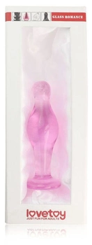 Анальна пробка Glass Romance колір рожевий (18954016000000000)