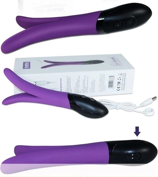 Акумулятор кліторальний вібратор Lovetoy Violet Premium Rechargeable Clitoris Vibrator (18973000000000000)