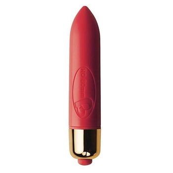 Вибропуля Rocks-Off, Ro-80mm 7 Function Bullet Vibrator колір червоний (08607015000000000)