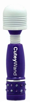 Мини-вибромассажер Cutey Wand цвет фиолетовый (17619017000000000)