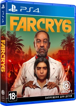 Игра Far Cry 6 для PS4 (Blu-ray диск, Russian version)