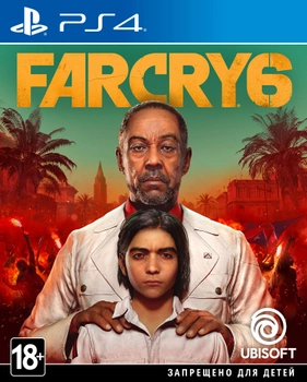Игра Far Cry 6 для PS4 (Blu-ray диск, Russian version)
