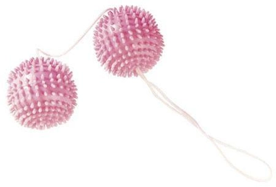 Вагинальные шарики со смещенным центром тяжести Girly Giggle Balls Tickly Soft Pink (00896000000000000)