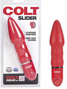 Анальный вибратор Colt Slider цвет красный (14704015000000000)
