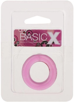 Эрекционное кольцо Basicx Tpr Cockring цвет розовый (15288016000000000)