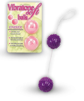 Вагинальные шарики Vibratone Soft Balls цвет фиолетовый (00892017000000000)