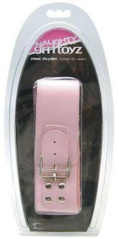Ошейник с поводком Pink Plush Collar & Leash (14559000000000000)