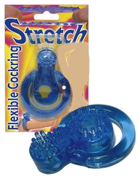 Кольцо на пенис голубое Stretch (05778000000000000)