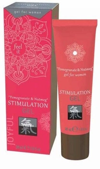 Возбуждающий гель для интимной стимуляции HOT Shiatsu Stimulation Gel, 30 мл запах имбирь/корица (21756000000000149)