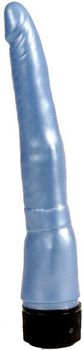 Анальный вибратор Pearl Shine голубого цвета (02597000000000000)