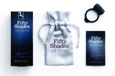 Ерекційне кільце Fifty Shades of Grey Yours and Mine Vibrating Silicone Love Ring (16175000000000000)