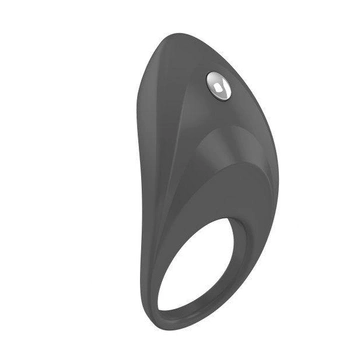 Эрекционное кольцо с вибрацией OVO B7 цвет черный (12469005000000000)