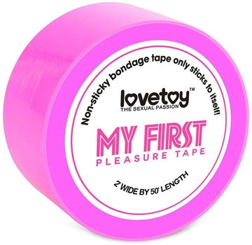 Бондажная стрічка My Pleasure First Tape колір рожевий (18985016000000000)