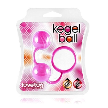 Вагінальні кульки Lovetoy Kegel Ball колір рожевий (18993016000000000)
