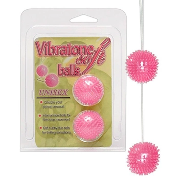 Вагинальные шарики Vibratone Soft Balls цвет розовый (00892016000000000)