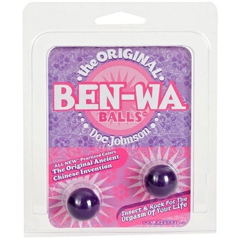 Вагинальные шарики Ben-Wa Purple (10778000000000000)